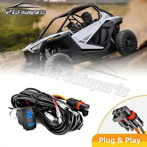16AWG TXNb` Cg XCb` C[ n[lX |X RZR PRO XP pX oXo[p 16AWG Sasquatch Lights Switch Wire Harness For Polaris RZR PRO XP Pulse Busbar