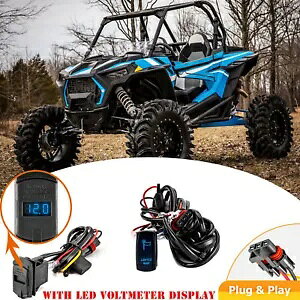 ライト付きホイップ + デュアル USB 充電器ワイヤーキット 2024 Polaris RZR PRO R パルスバスバー用 Lighted Whip+Dual USB Charger Wire Kit For 2024 Polaris RZR PRO R Pulse Busbar