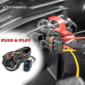14AWG �F LED ���C�g�o�[�X�C�b�`���C���[�n�[�l�X�|�����X�����W���[ XP1000 �p���X�o�X 14AWG Blue LED LIGHT BAR Switch Wire Harness For Polaris Ranger XP1000 Pulse Bus �y���s�A���i�z
