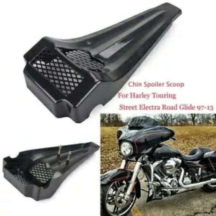 Stretched Chin Spoiler Scoop For Harley Touring Street Glide Road King