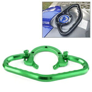 ^N pbZW[o[z[h Kawasaki Ninja ZX-6R ZX-10R ZX-14R O[- Tank Passenger Bar Hold for Kawasaki Ninja ZX-6R ZX-10R ZX-14R Green-