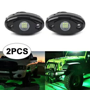  LED bNCg W[v ATV It[hgbN St A_[{fBvp- Car LED Rock Light for JEEP ATV Off-Road Truck Golf Under Body Decorative Lamp-
