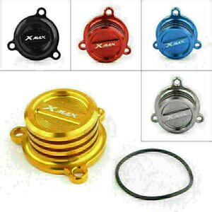 GWICtB^[NAFLbvJo[}n XMAX 250 300 400 2018- Engine oil filter clear visibility caps cover for Yamaha XMAX 250 300 400 2018-