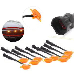 Ao[ LED WG[^[ O op[ SUV gbN jO Cg Lbg tH[h F150/F-150 p- Amber LED Radiator Grille Bumper SUV Truck Running Light Kit for Ford F150/F-150-