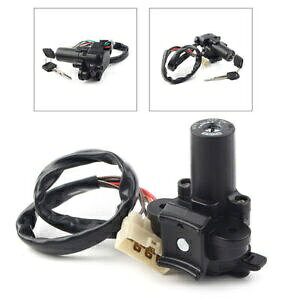 Kawasaki Ninja 250R/300pL[tt[GbhCOjbVXCb`V[gbN- Fuel lid ignition switch seat lock with key for Kawasaki Ninja 250R/300-