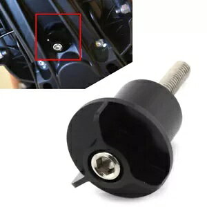 BMW R Nine T �G���W���p CNC ���A�s���V�[�g �N�C�b�N�����[�X�l�W �u���b�N- CNC rear pin seat quick-release screw for BMW R Nine T engine black- �y���s�A���i�z