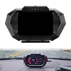OBD2+GPS HUD P24 wbhAbvfBXvCI{[hRs[^AfW^Xs[h[^[- OBD2+GPS HUD P24 Head-Up Display on Board Computer, Digital Speedometer-