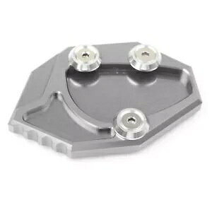 Kawasaki ZZR1400/ZX14Rp TChX^h tbggv[gpbh `^- Side Stand Foot Magnification Plate Pad Titanium for Kawasaki ZZR1400/ZX14R-