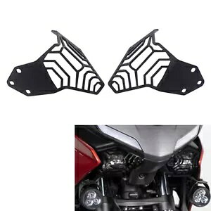 �w�b�h���C�g�J�o�[�A�ی�O���b�h �u���b�N Yamaha Tracer 700/7GT 2020-23�p- Headlight cover, protective grid black for Yamaha Tracer 700/7GT 2020-23- �y���s�A���i�z