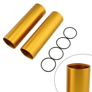 BMW RnineT �A�[�o�� G/S �S�[���h �o�C�N�p�t�H�[�N �O���C�_�[ �J�o�[- Fork glider covers for BMW RnineT urban G/S gold motorcycle-