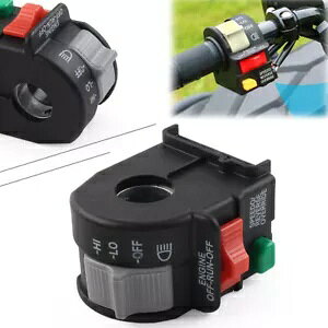 �n���h���o�[ Hi/Lo �r�[�� ���C�g/�L��/�X�g�b�v �X�C�b�` Polaris Sportsman ATP ATV ���p- Handlebar Hi/Lo Beam Light/Kill/Stop Switch for Polaris Sportsman ATP ATV Left- �y���s�A���i�z