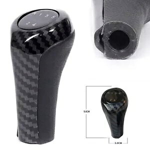 Vtg{^VtgobO 5 MAJ[{t@Co[ BMW 1 3 5 6 V[Y X1 X3 X5 E30 E39- Shift button shift bag 5 gear carbon fiber for BMW 1 3 5 6 series X1 X3 X5 E30 E39-