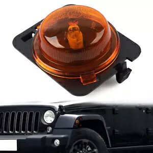 �T�C�h �}�[�J�[ ���C�g �C���W�P�[�^�[ ���C�g �� �W�[�v�����O���[ JK 2006-2018�p- Side Marker Light Indicator Light Left for Jeep Wrangler JK 2006-2018- �y���s�A���i�z