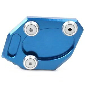 Kawasaki EX300 2013-15 14 TChX^htbg{v[gpbhu[- For Kawasaki EX300 2013-15 14 Side Stand Foot Magnification Plate Pad Blue-