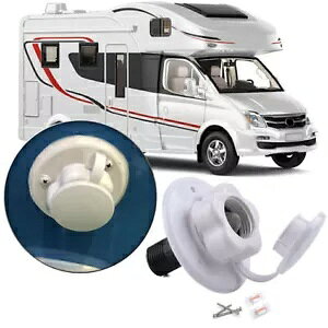 RV �L�����s���O�J�[�g���[���[�p�������o���u�n�b�`�d�͒W���t�B���[- Water Inlet Valve Hatch Gravity Freshwater Filler for RV Camper Trailer- �y���s�A���i�z