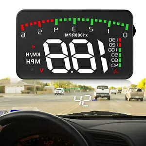 A900 3.5 C` HUD wbhAbvfBXvC OBD II xA[ KM/h xx- A900 3.5" HUD Head Up Display OBD II Speed Alarm KM/h Speed Warning-