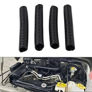 �X�p�[�N�v���O�P�[�u���q�[�g�X���[�u�_�΃P�[�u���V�[���h�_�b�W�p�W�[�v- Spark plug cable heat sleeve ignition cable shielding for Dodge for jeep- �y���s�A���i�z