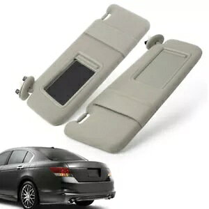 ベゼル サンバイザー 日焼け防止 左右 2007-2011 トヨタ カムリ ベージュ- Bezel sun visor sun protection left right for 2007-2011 Toyota Camry BEIGE-