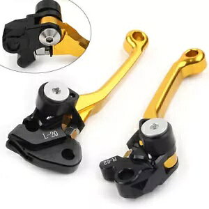 s{bg|Cgu[LNb`o[XYL RMZ450 2005-2019 2020 21 22 S[h- Pivot point brake clutch lever for Suzuki RMZ450 2005-2019 2020 21 22 gold-