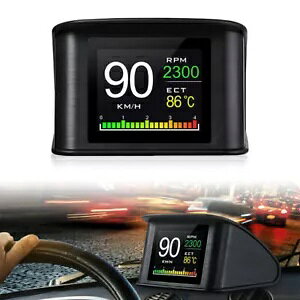 HUD P10 OBD2 wbhAbvfBXvC Xs[h[^[ fW^foCXc[- HUD P10 OBD2 Head-Up Display Speedometer Digital Device Consumption Tool-