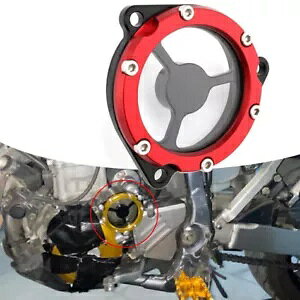 �N���b�`�X�^�[�^�[�M�A �N�����N�P�[�X�J�o�[ ���b�h �X�Y�L DRZ400 S SM LTZ400 450�p- Clutch Starter Gear Crankcase Cover Red for Suzuki DRZ400 S SM LTZ400 450- �y���s�A���i�z