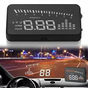 X5 OBD2 II J[ HUD wbhAbv fBXvC MPH KM/h xx- X5 OBD2 II Car HUD Head Up Display MPH KM/h Speed Warning-