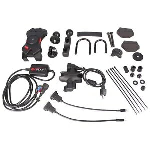 オートバイバイク自動車電話用携帯電話ホルダーUSB充電器をマウント- Mount Cell Phone Holder USB Charger for Motorcycle Bike Car Phone-