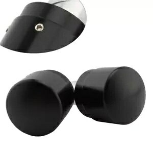 BMW RnineT 2017-22 & RnineT ���[�T�[�p�t�����g �A�N�X�� �L���b�v �i�b�g �J�o�[ �u���b�N- Front axle cap nut cover for BMW RnineT 2017-22 & RnineT racer black- �y���s�A���i�z