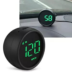 デジタル GPS スピードメーター ヘッドアップ ディスプレイ MPH/KM 速度超過疲れグリーンアラーム- Digital GPS Speedometer Head-Up Display MPH/KM Overspeed Tired Green Alarm-