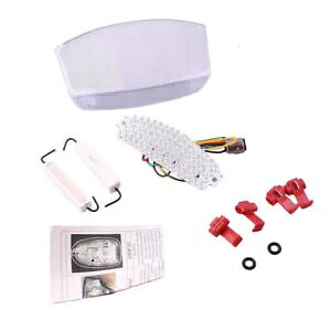 LED �e�[�����C�g �e�[�����C�g �����v �u���[�L ���C�g �C���W�P�[�^�[ �h�D�J�e�B �����X�^�[ 94-10 �N���A- LED taillight taillights lamp brake light indicator for Ducati monster 94-10 clear- �y���s�A���i�z
