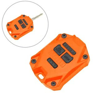 �Ԃ̃L�[�z���_�[�P�[�X�J�o�[�W�[�v�����O���[ JK 2007-17 �I�����W- Car Keychain Case Cover For Jeep Wrangler JK 2007-17 Orange- �y���s�A���i�z