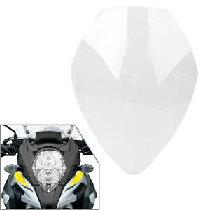 �w�b�h���C�g �x�[�� �X�N���[�� �N���A �X�Y�L V-Power DL650/1000 2017-2019�p- Headlight Bezel Screen Clear for Suzuki V-Power DL650/1000 2017-2019- �y���s�A���i�z