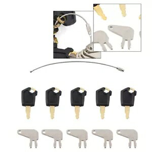 Cat �싞���p�@��_�΃L�[ �u���h�[�U�[ �@��@ �R���p�N�^�[- Equipment Ignition Key for Cat Padlocks Dozer Excavator Compactors- �y���s�A���i�z