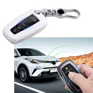 [gRg[L[P[XzCgg^JJ[ C-HR CHR vh RAV4- Remote Control Key Case White For Toyota Camry Corolla C-HR CHR Prado RAV4-