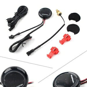 I[goC LCD fW^xvZT[\- Motorcycle LCD Digital Thermometer Water Temperature Sensor Display Red-