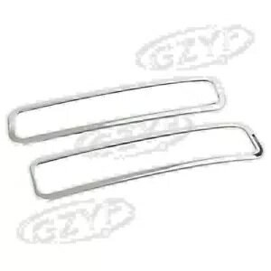 ���o�[�X���C�g�����v�J�o�[ �����x�[�� �L���f���b�N SRX 2010-15 �N���[���p- Reverse Light Lamp Cover Decorative Bezels for Cadillac SRX 2010-15 Chrome-