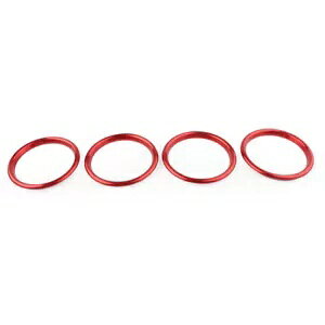 4XClime VXe AC C\PbgOXebJ[N[AEfB A3 S3 2012-2019- 4XClime system AC ventilation socket ring sticker chrome for Audi A3 S3 2012-2019-