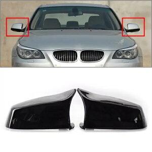 ~[Lbv GNXeA~[Lbv BMW 5 V[Y F10 E60 F01 F02 E63 ubN- Mirror caps exterior mirror cap for BMW 5 Series F10 E60 F01 F02 E63 black-