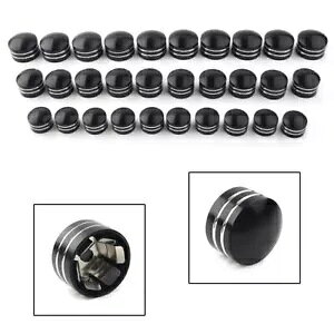  9 ~[glW{ggbp[LbvJo[n[[_Ci V bh 10 - Interior 9mm Screws Bolt Topper Caps Cover for Harley Dyna V-Rod 10PCS-