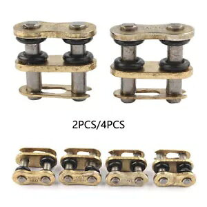 4*428 HV O �����O�w�r�[�f���[�e�B�`�F�[���ڑ��}�X�^�[�����N���[�^�[ ATV �S�[�J�[�g- 4*428 HV O-Ring Heavy Duty Chain Connection Master Link Motor ATV Go Kart- �y���s�A���i�z