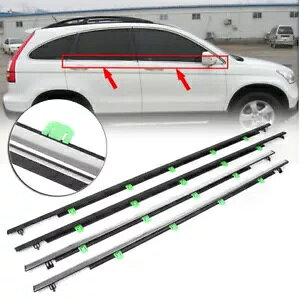 ���O�E�B���h�E���[���f�B���O�K�X�P�b�g�X�g���b�v�V�[���x���g�z���_ CR-V 2007-2011- Outdoor window molding gasket strip sealing belts for Honda CR-V 2007-2011- �y���s�A���i�z