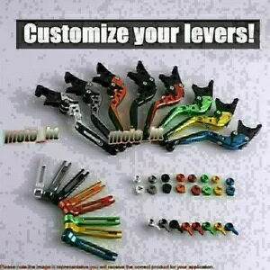 Kawasaki NINJA 300R 2013 2014 2015 p܂肽݊g\u[LNb`o[- Folding Extendable Brake Clutch Lever for Kawasaki NINJA 300R 2013 2014 2015-