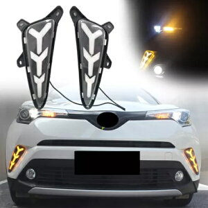 LED fC^CjOCg fC^CjOCg fC^CjOCg g^ C-HR CHR 2016-2018p- LED daytime running light daytime running lights daytime running lights for Toyota C-HR CHR 2016-20