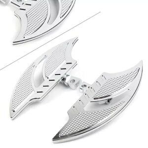 IX}EgtbgXg g}z[NЉ{[h n[[_Ci FXD FLST N[p- Male Mount Footrests Tomahawk Soci?torture Board for Harley Dyna FXD FLST Chrome-