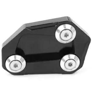 TChX^htbggv[gpbhubN BMW S1000R 2014-2016p- Side stand foot enlargement plate pad black for BMW S1000R 2014-2016-
