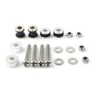 V[V[o[hbLOn[hEFALbgZbg̓n[[\teC FLSTC FXSTC ɓK- Sissy Bar Docking Hardware Kit Set Fits Harley Softail FLSTC FXSTC-