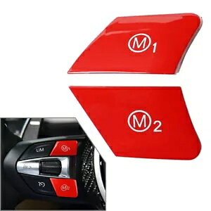 �X�e�A�����O�z�C�[�� M1 M2 �t�@�b�V�����X�C�b�`�{�^���J�o�[ BMW 1 2 3 4 5 6 �V���[�Y X5 ��- Steering wheel M1 M2 fashion switch button cover for BMW 1 2 3 4 5 6 series X5 red- �y���s�A���i�z