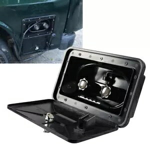 RV ���O�֌��V�����[ �{�b�N�X �L�b�g �u���b�N- RV Outdoor Faucet Shower Box Kit Black- �y���s�A���i�z