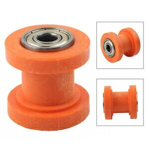]ԃ[^[ 8 ~[g`F[[[XC_[eVi[KCh[[_[gsbgIW- For Bicycle Motor 8mm Chain Roller Slider Tensioner Guide Roller Dirt Pit Orange-