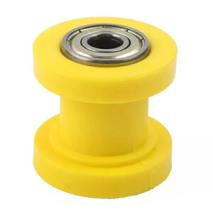 ]ԃ[^[p 8 ~[g`F[[[XC_[eVi[KCh[[_[gsbgCG[- For bicycle motor 8mm chain roller slider tensioner guide roller dirt pit yellow-
